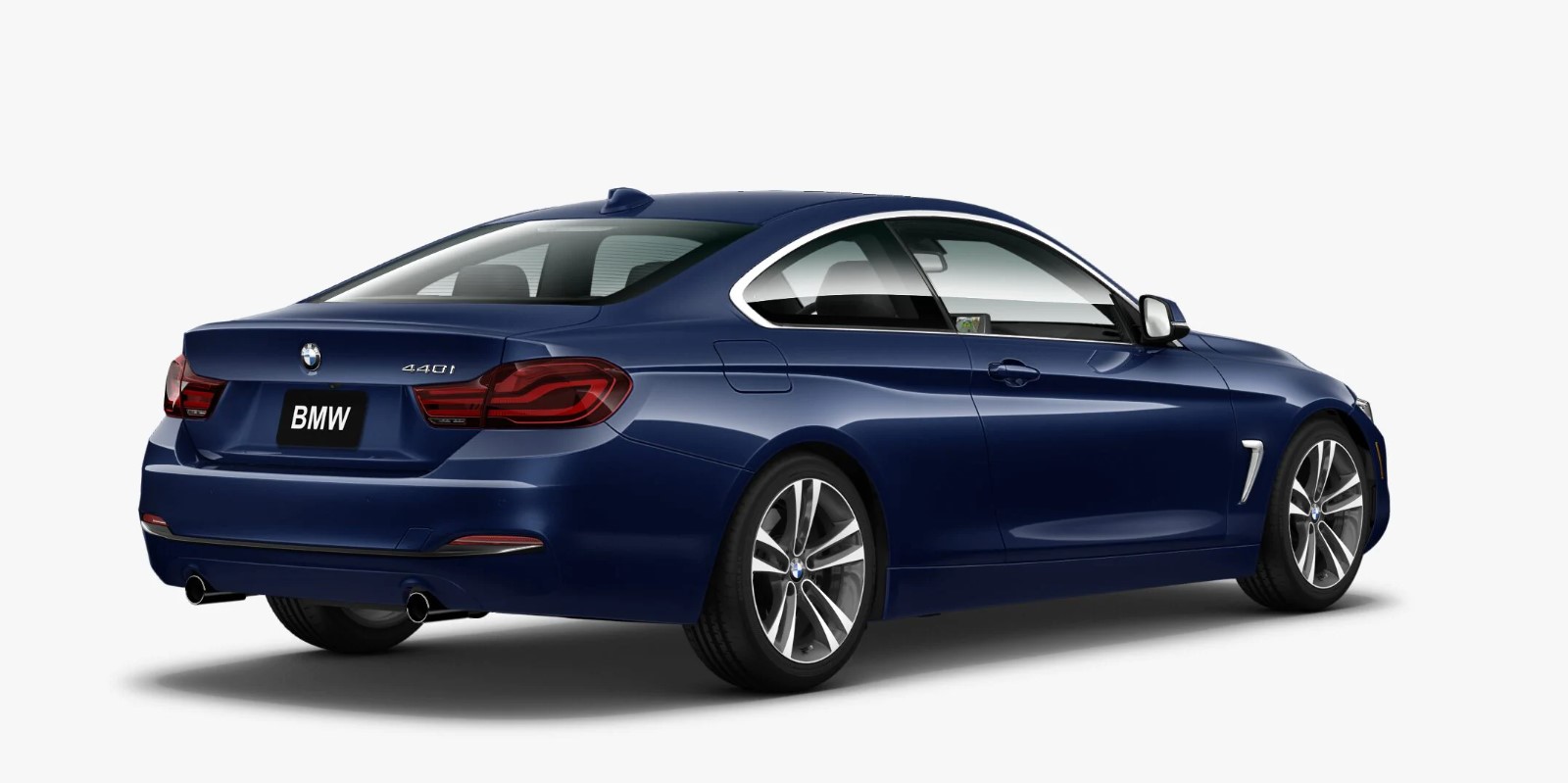 2020 BMW 4 Series 440i Mediterranean Blue Exterior Rear View 2020 BMW 4 Series 440i Mediterranean Blue Exterior Rear View
